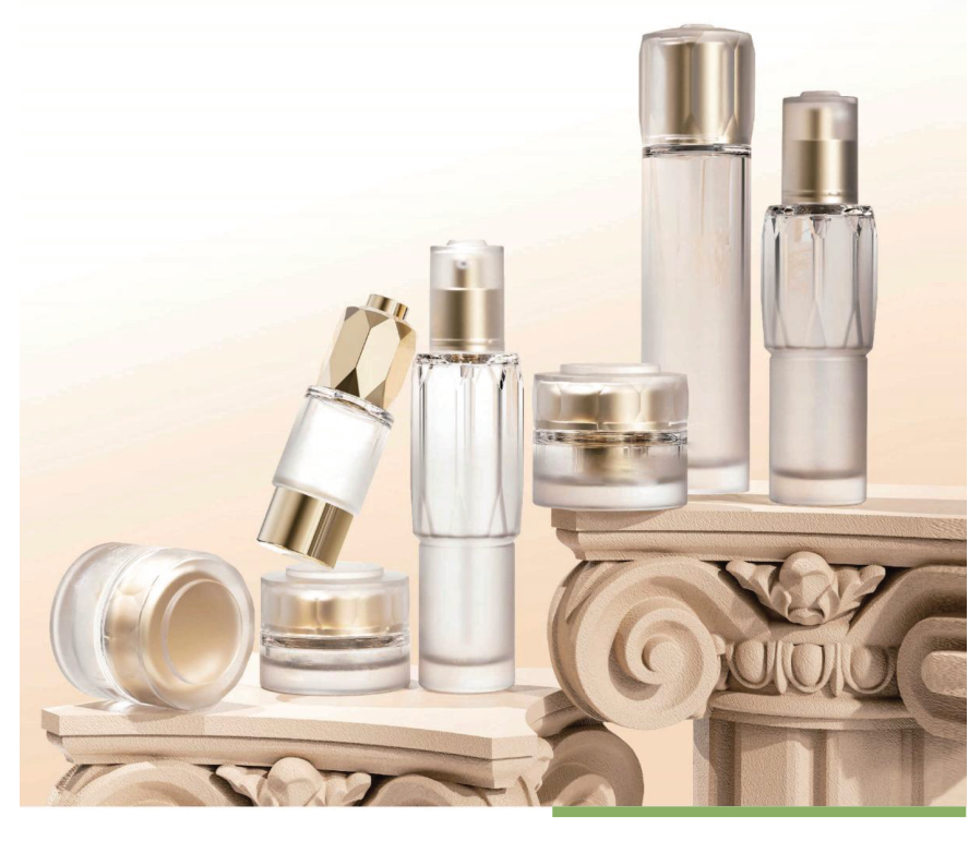 30/100/120/150ml Clear Glass Skincare Set Bottle