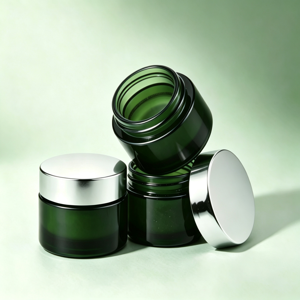 30g PETG Cream Jar (Dark Green)
