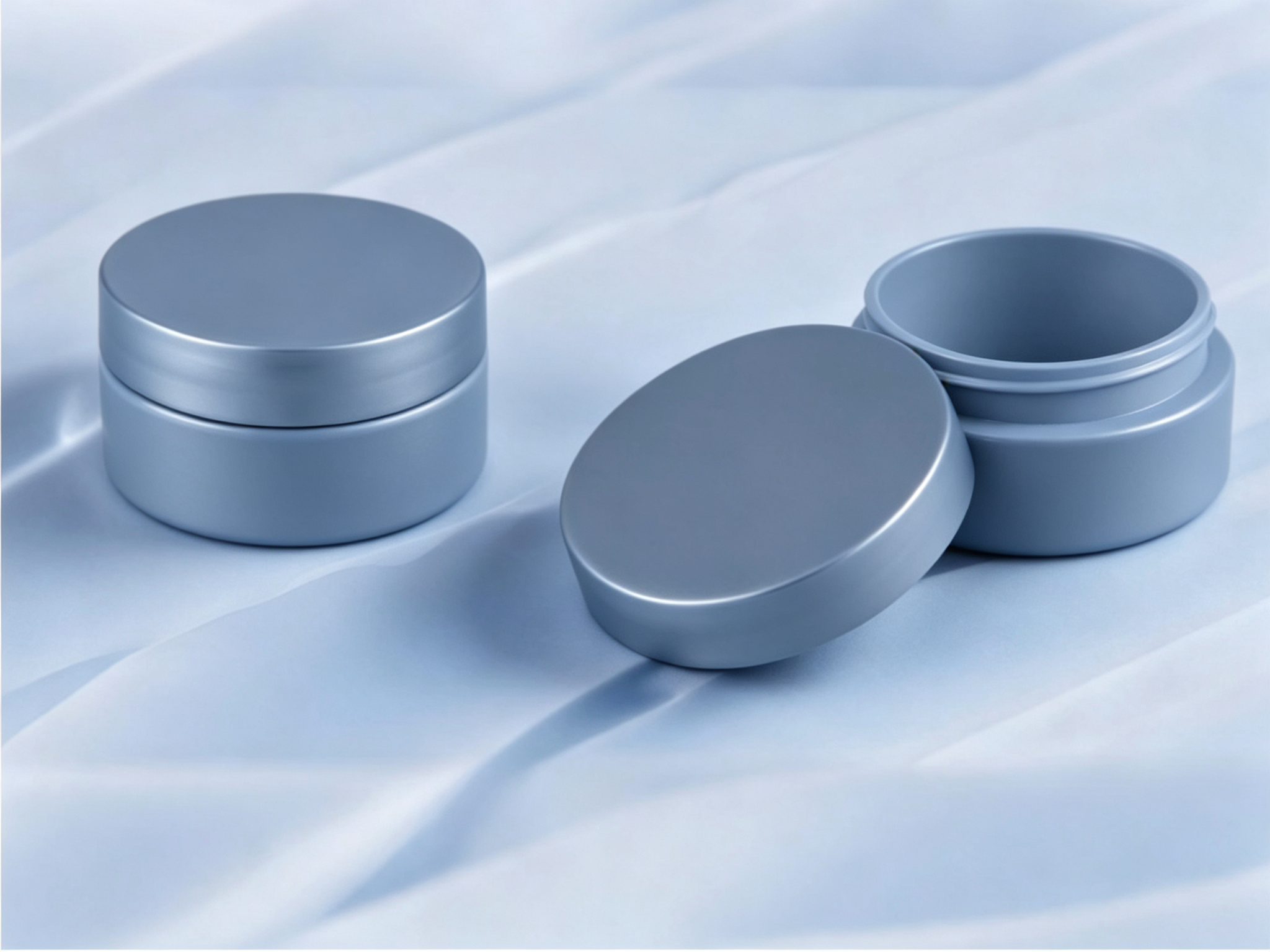 50g PETG Cream Jar (Hazy Blue)