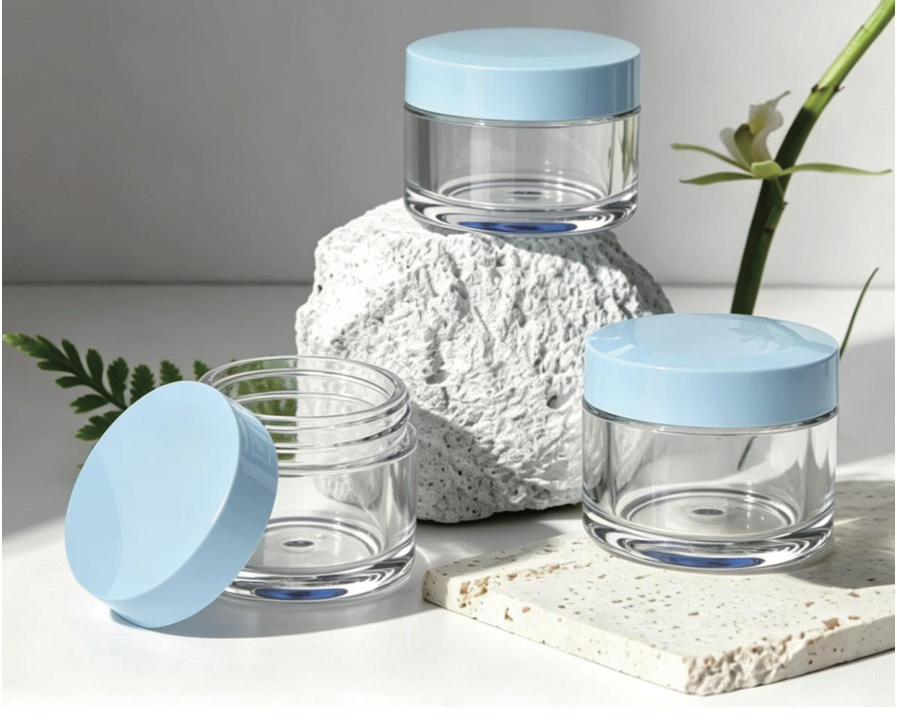 75g PETG Cream Jar (Light Blue)